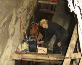 Einsatz des GeoSONAR-Verfahrens Untertage Einsatz des GeoSONAR-Verfahrens Untertage